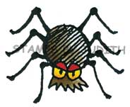 I-131-HK Lg. Grumpy Spider